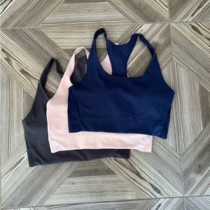 Set of 3 *NEW* Uniqlo sports bras/tanks